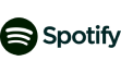 Spotify logo black